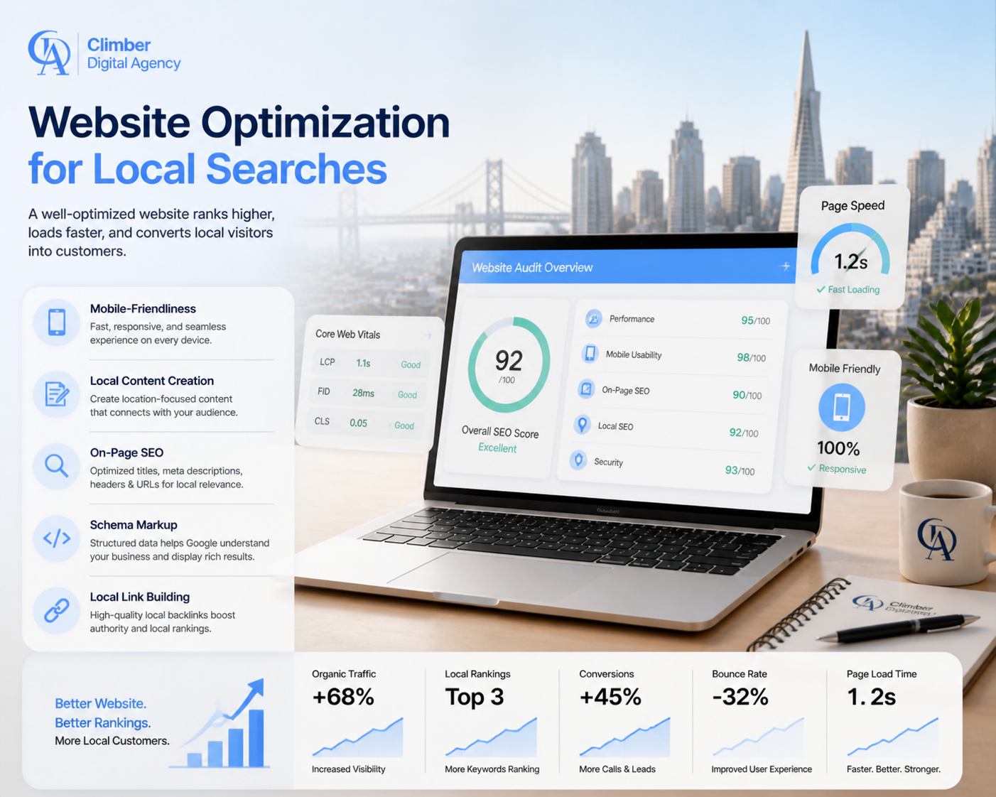 Website Optimization for Local Searches